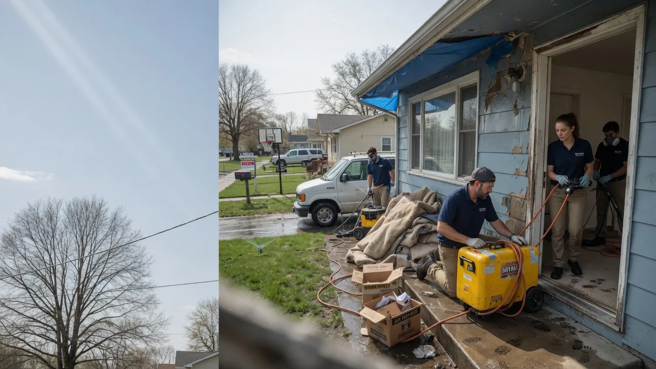 Basement Flood Cleanup in Kenton, OK near me
